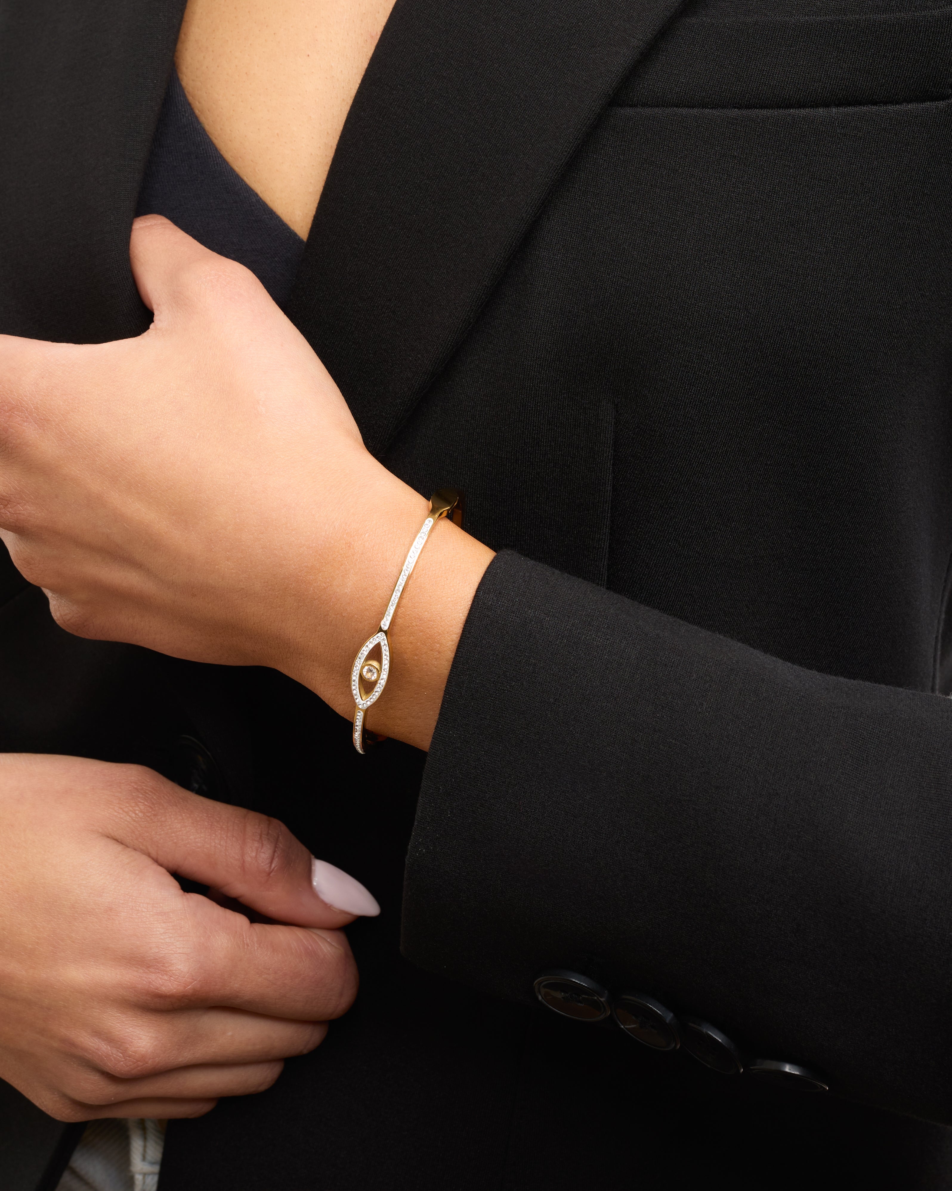 AERIS EVIL EYE BANGLE