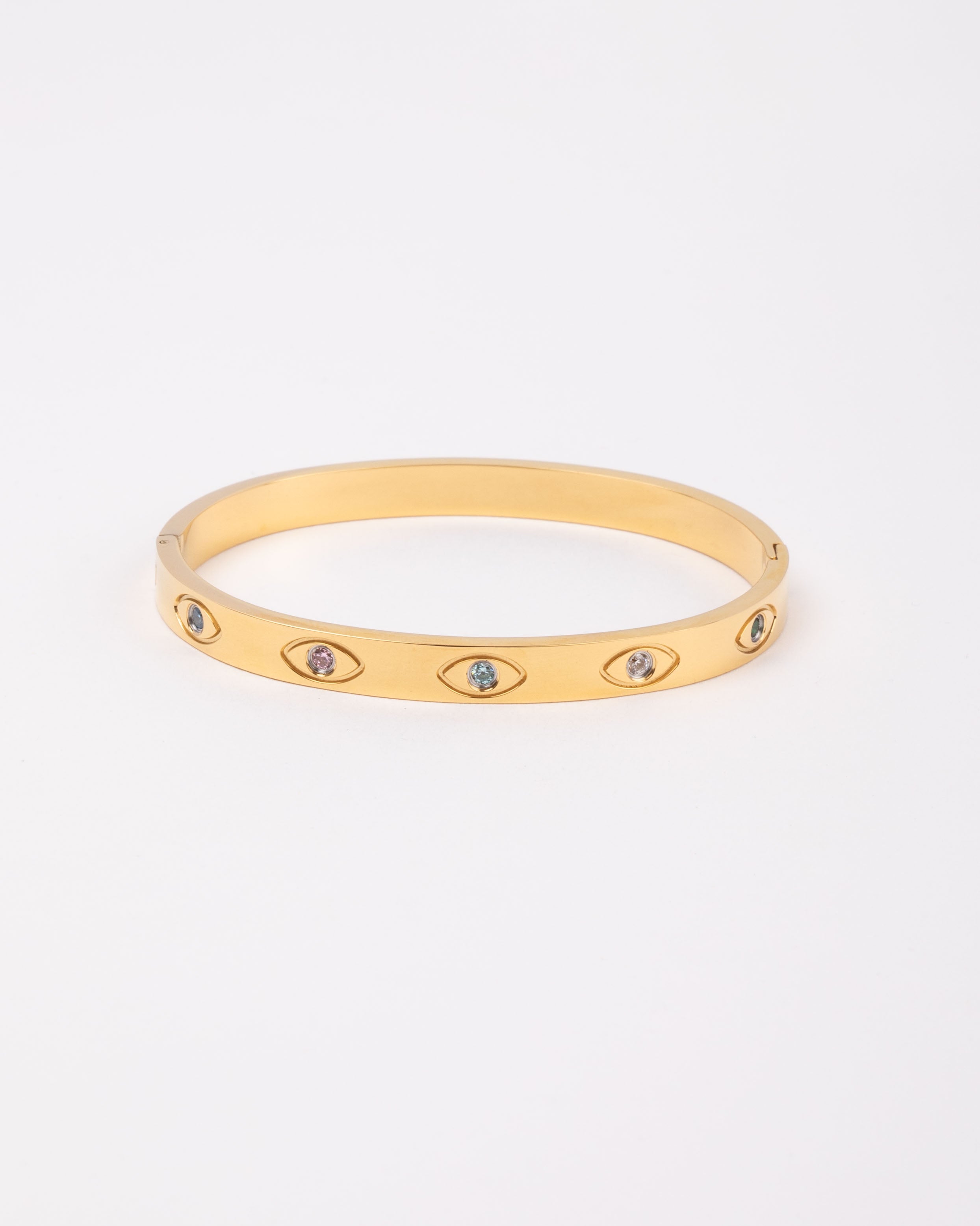 SOLENE EVIL EYE BANGLE