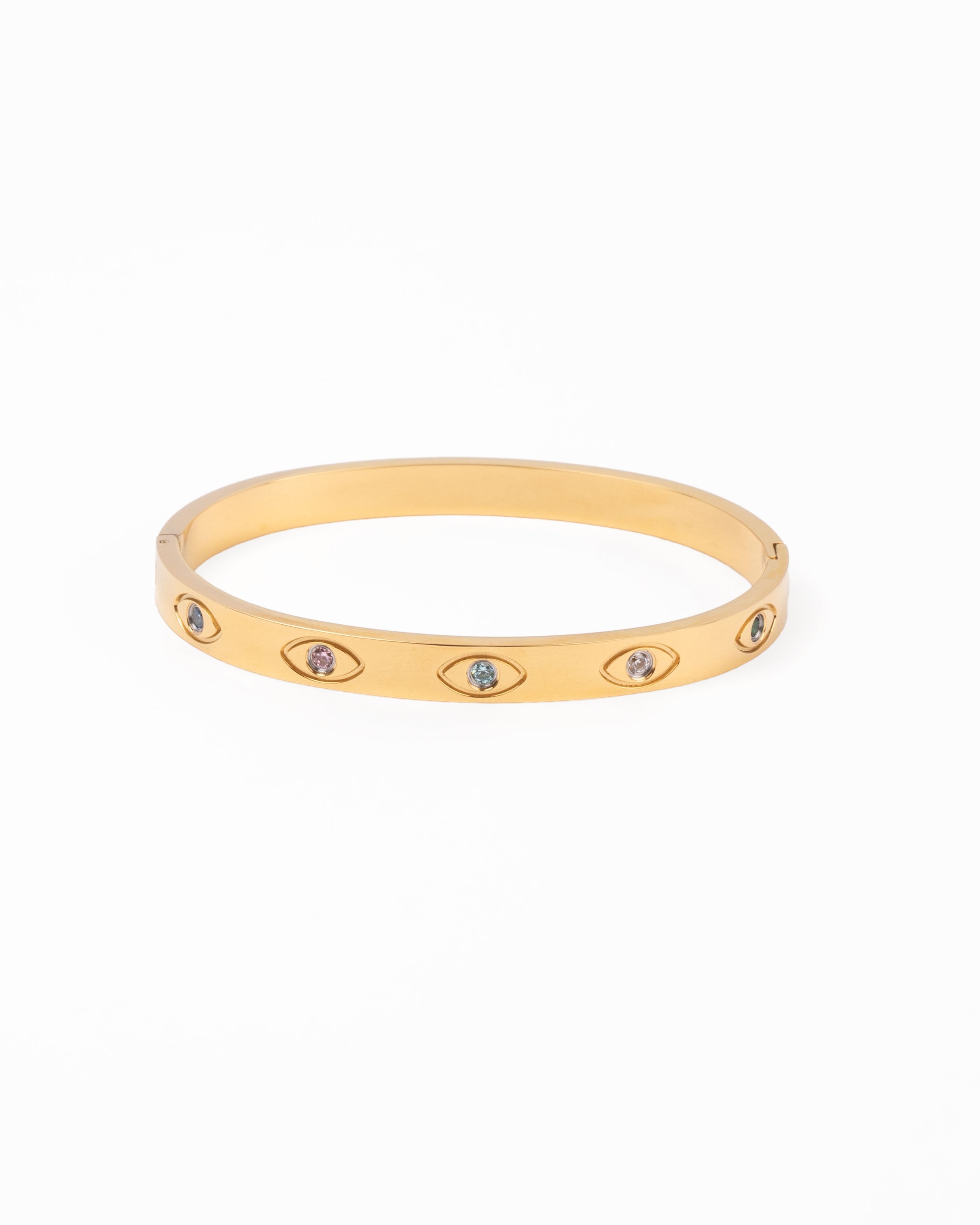 SOLENE EVIL EYE BANGLE